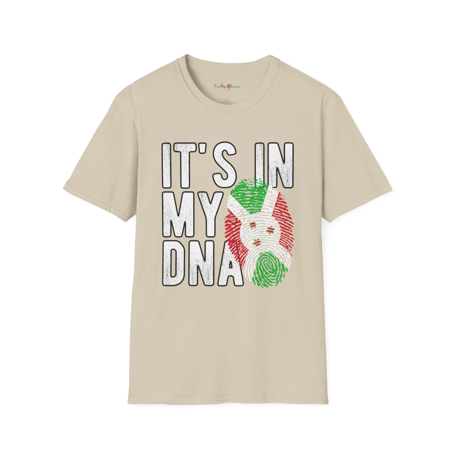 it's in my DNA unisex tee - Burundi