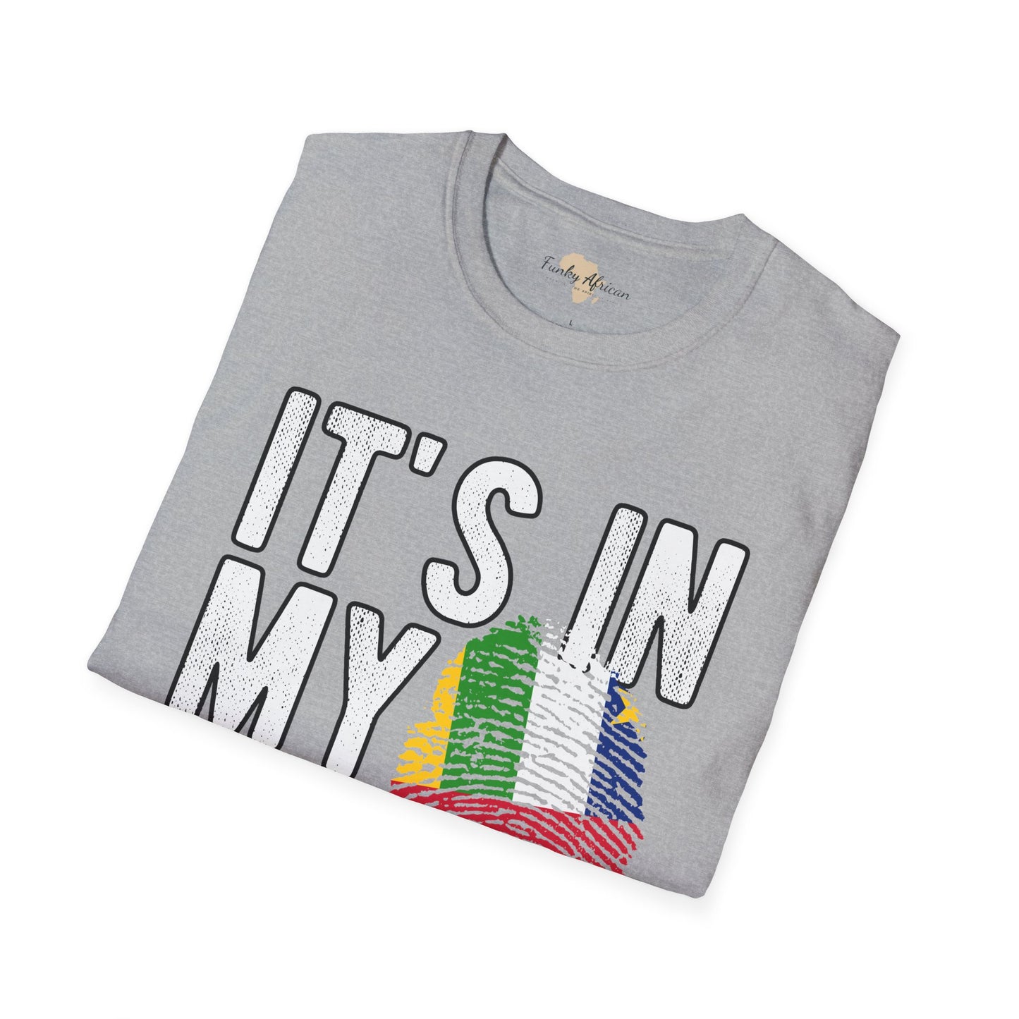 it's in my DNA unisex tee - Central African Republic