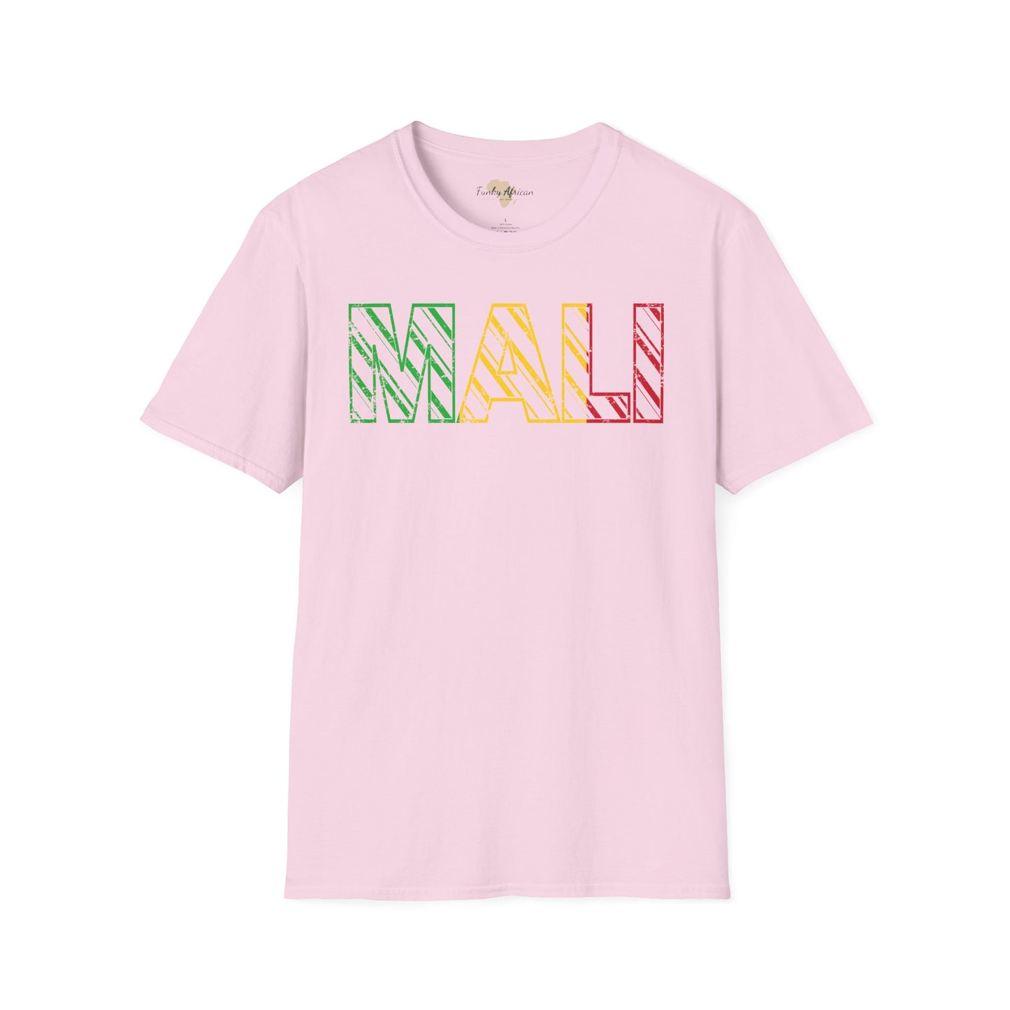 Malian text unisex softstyle tee