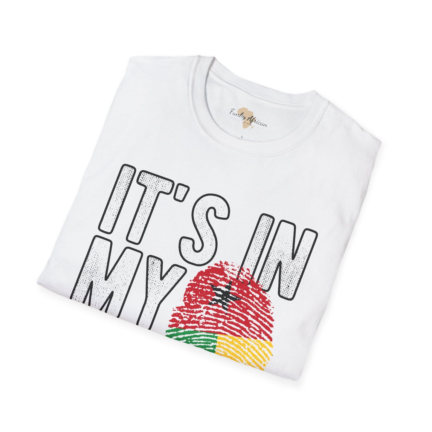 it's in my DNA unisex tee - Guinea-Bissau