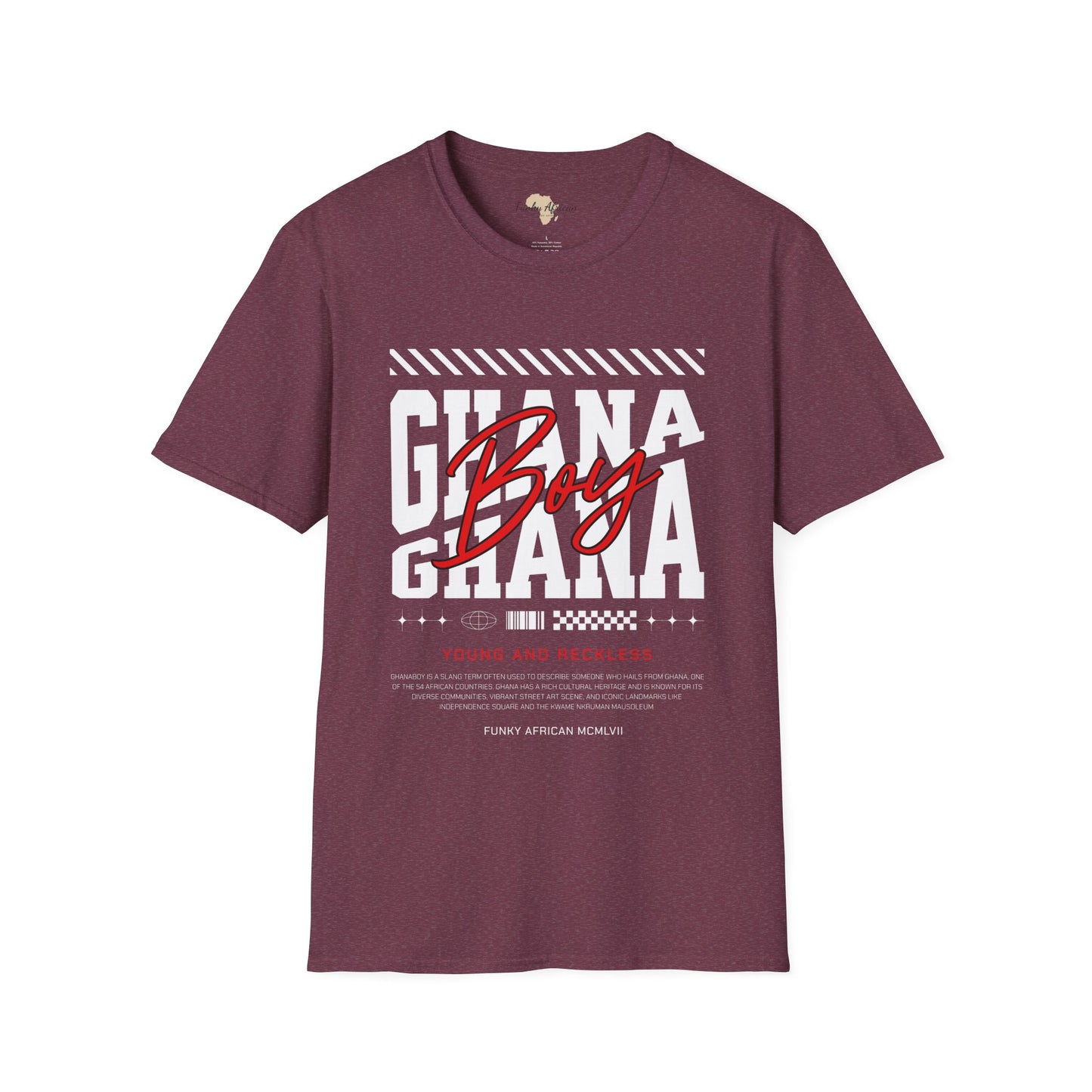 Ghana boy unisex softstyle tee