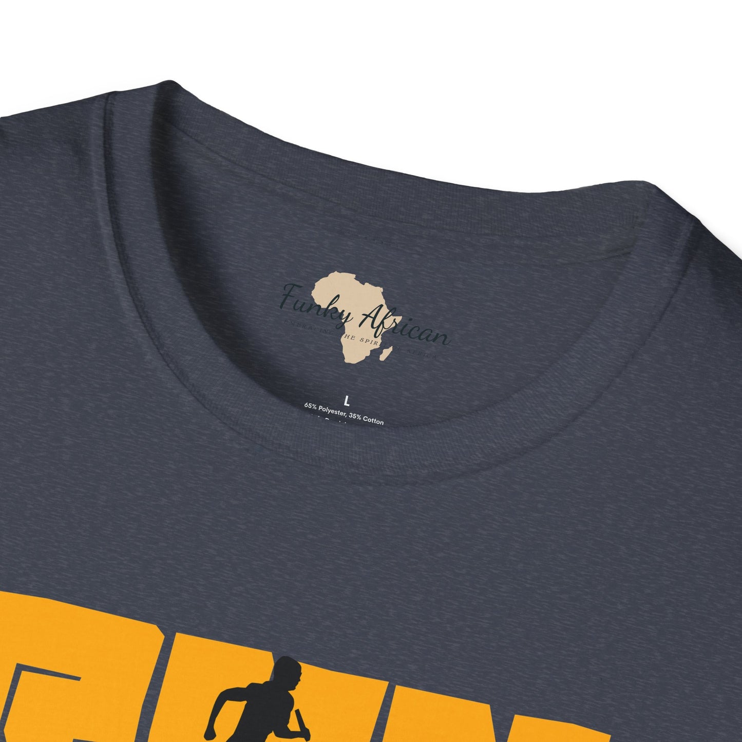 Run your own race unisex softstyle tee
