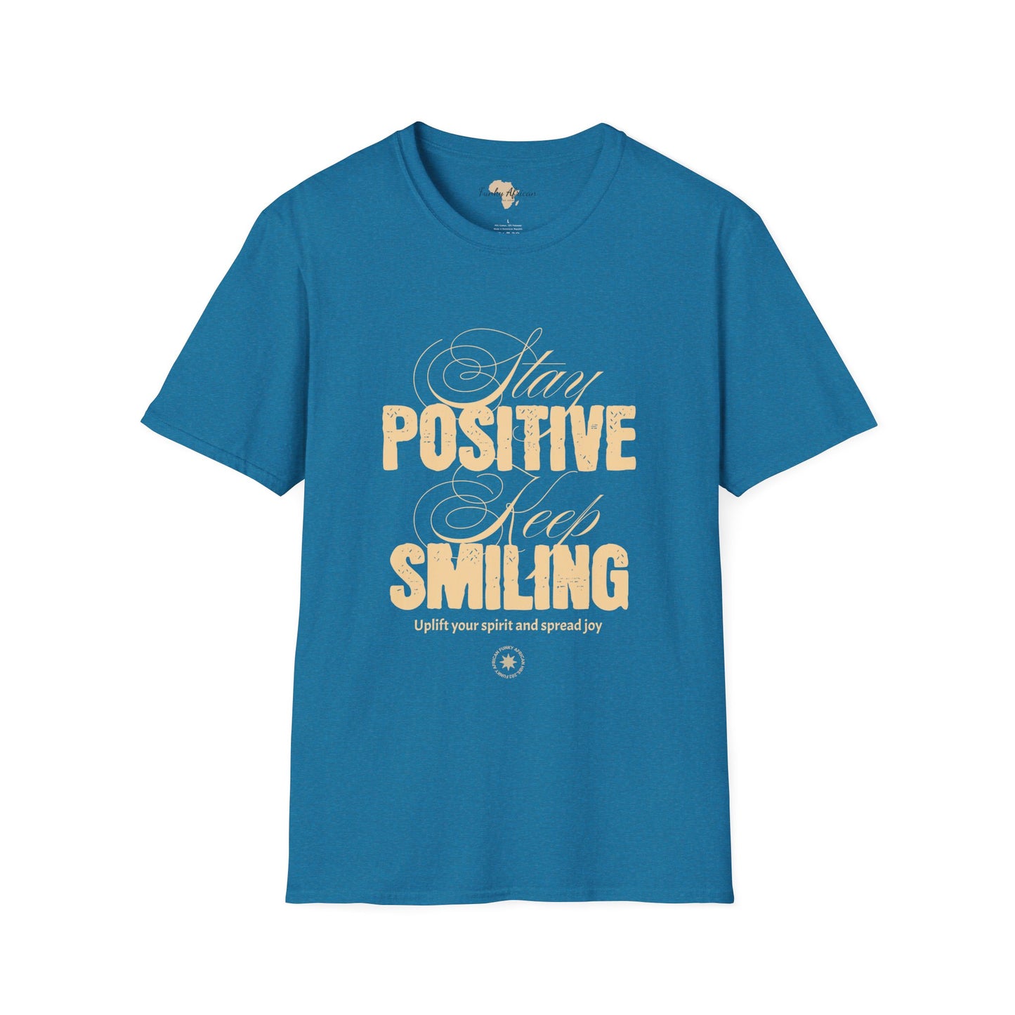 Stay positive unisex softstyle tee