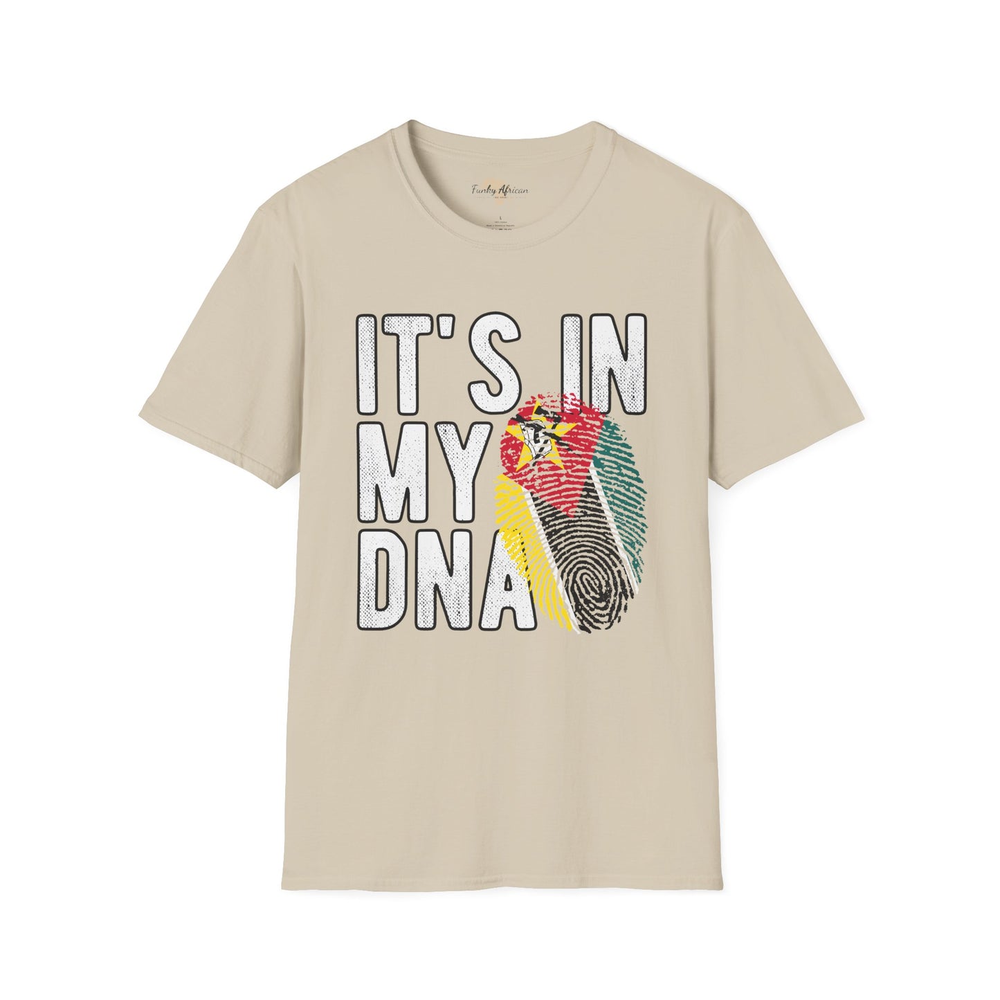 it's in my DNA unisex tee - Mozambique