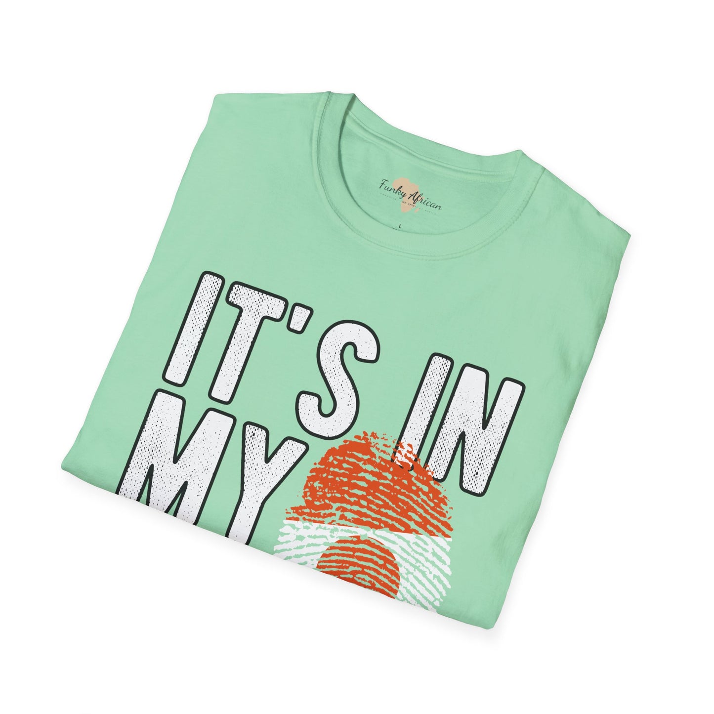 it's in my DNA unisex tee - Nigerien