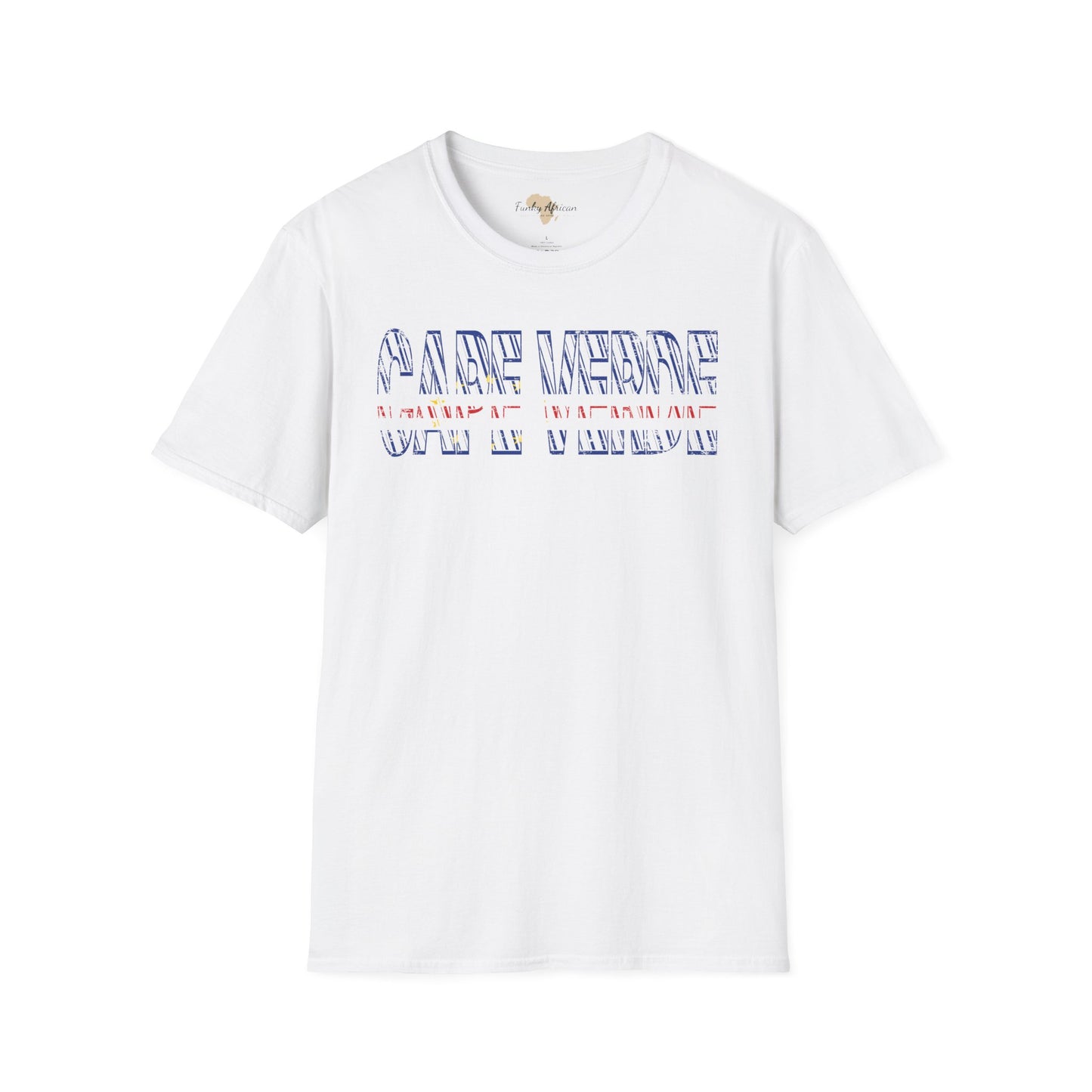 Cabo Verde text unisex softstyle tee