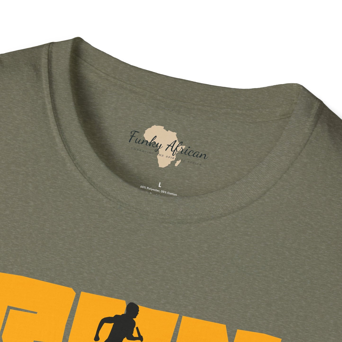Run your own race unisex softstyle tee