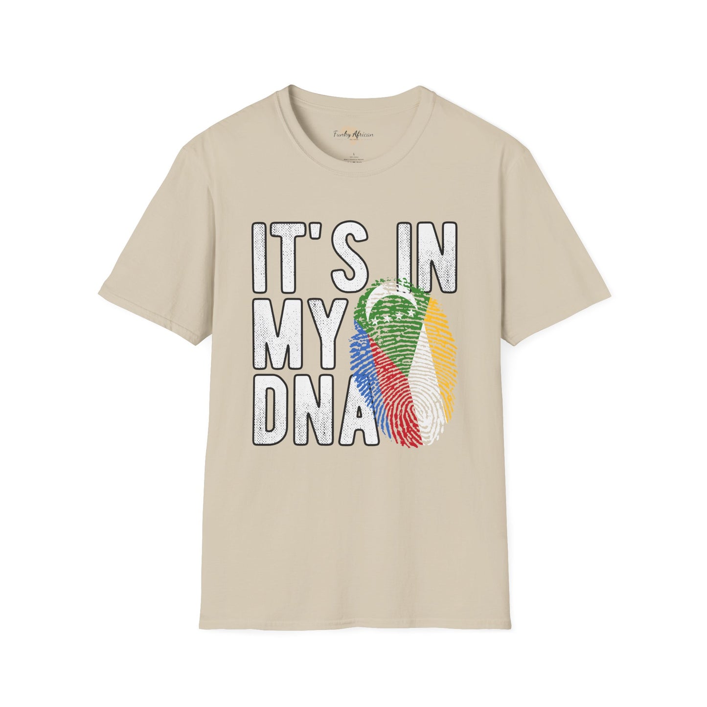 it's in my DNA unisex tee - Comoros
