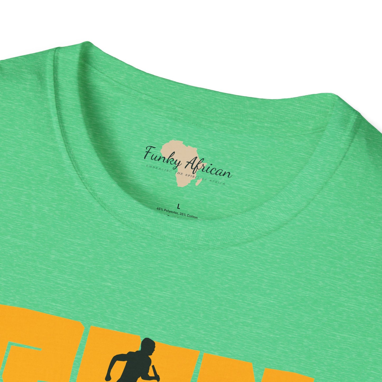 Run your own race unisex softstyle tee