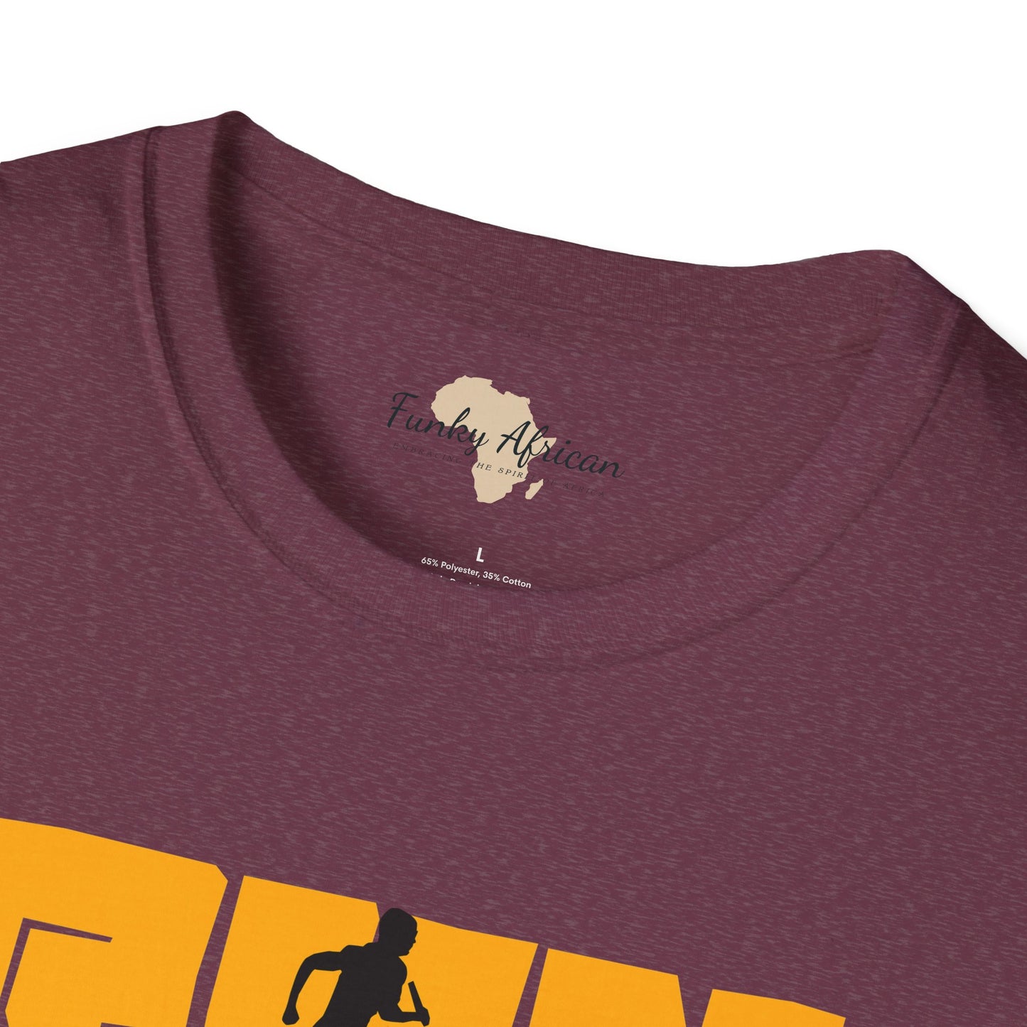 Run your own race unisex softstyle tee