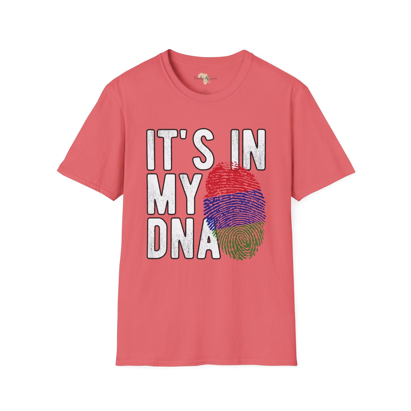 it's in my DNA unisex tee - Gambia