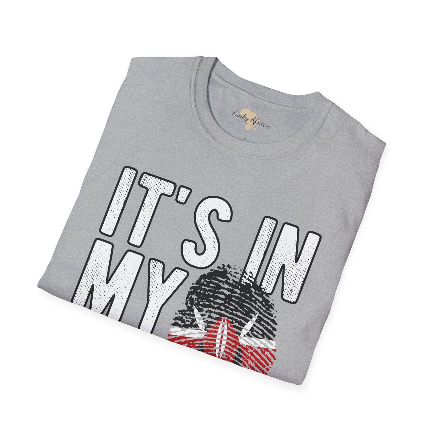 it's in my DNA unisex tee - Kenya