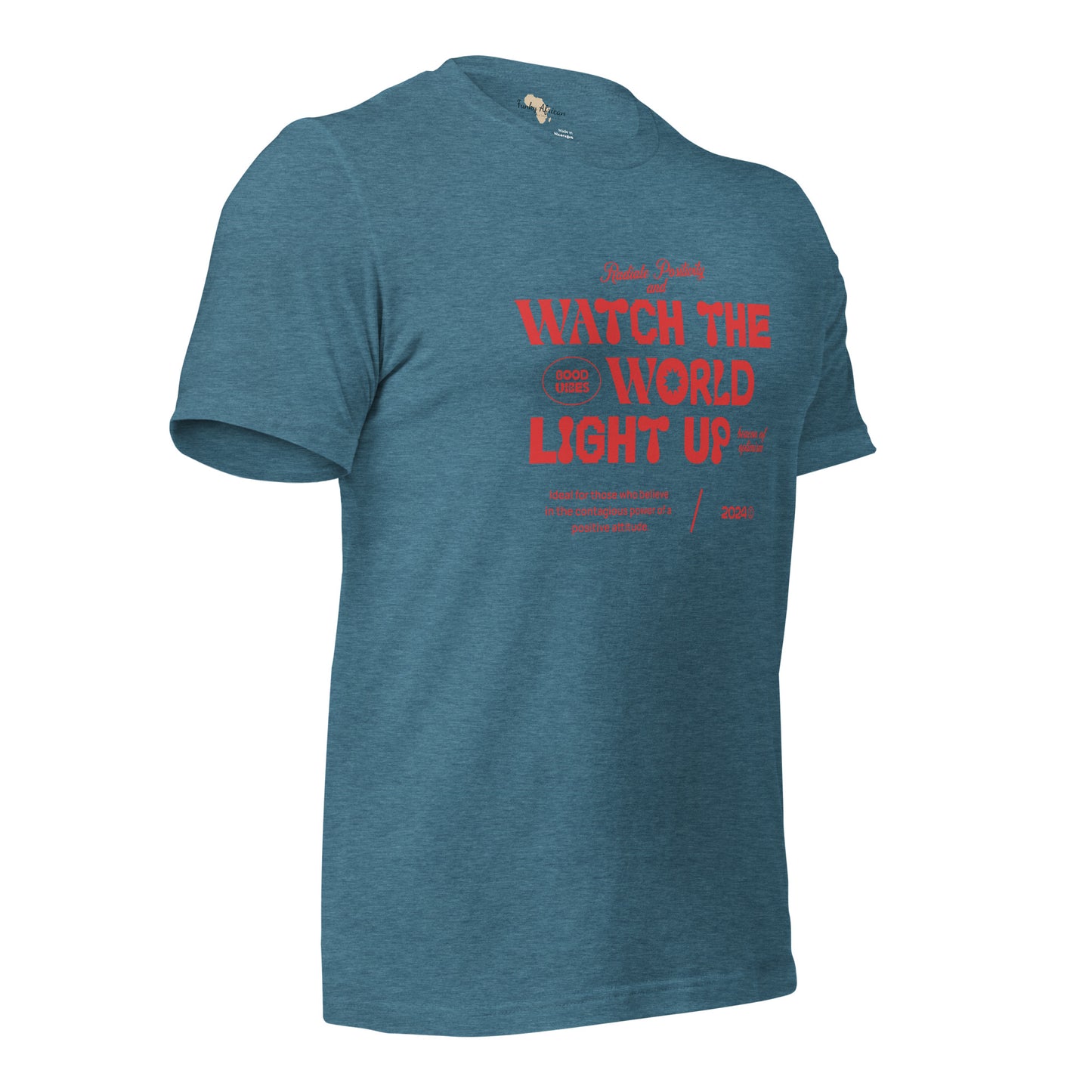 Watch the World Light Up Unisex t-shirt