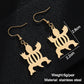 Adinkra Fashion Hollowed-out ear rings