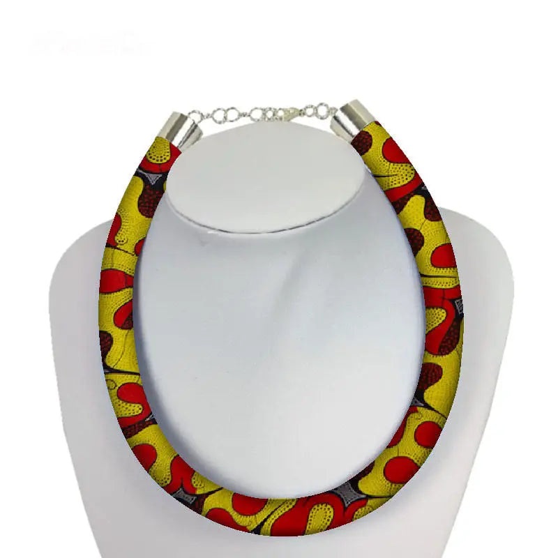 Geometric Women's African Ethnic Necklace Funky African