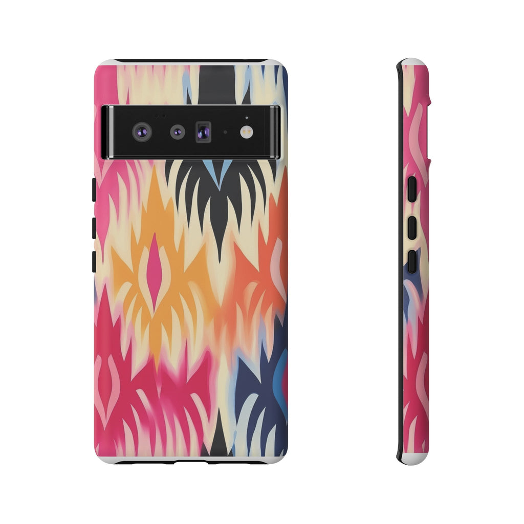 African Print Google Pixel Tough Case Funky African