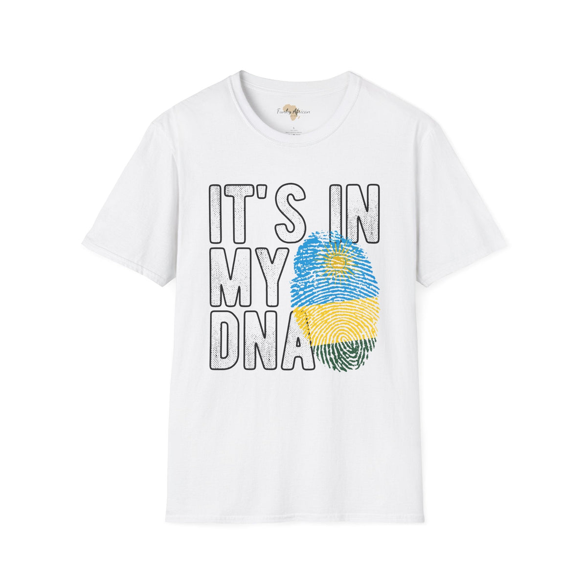 it's in my DNA unisex tee - Rwanda Funky African