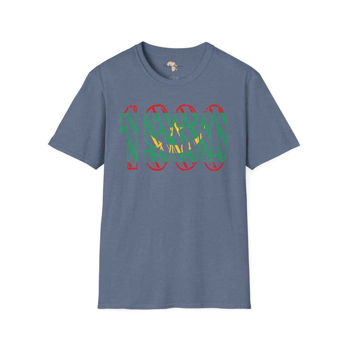 Mauritania year unisex softstyle tee Funky African