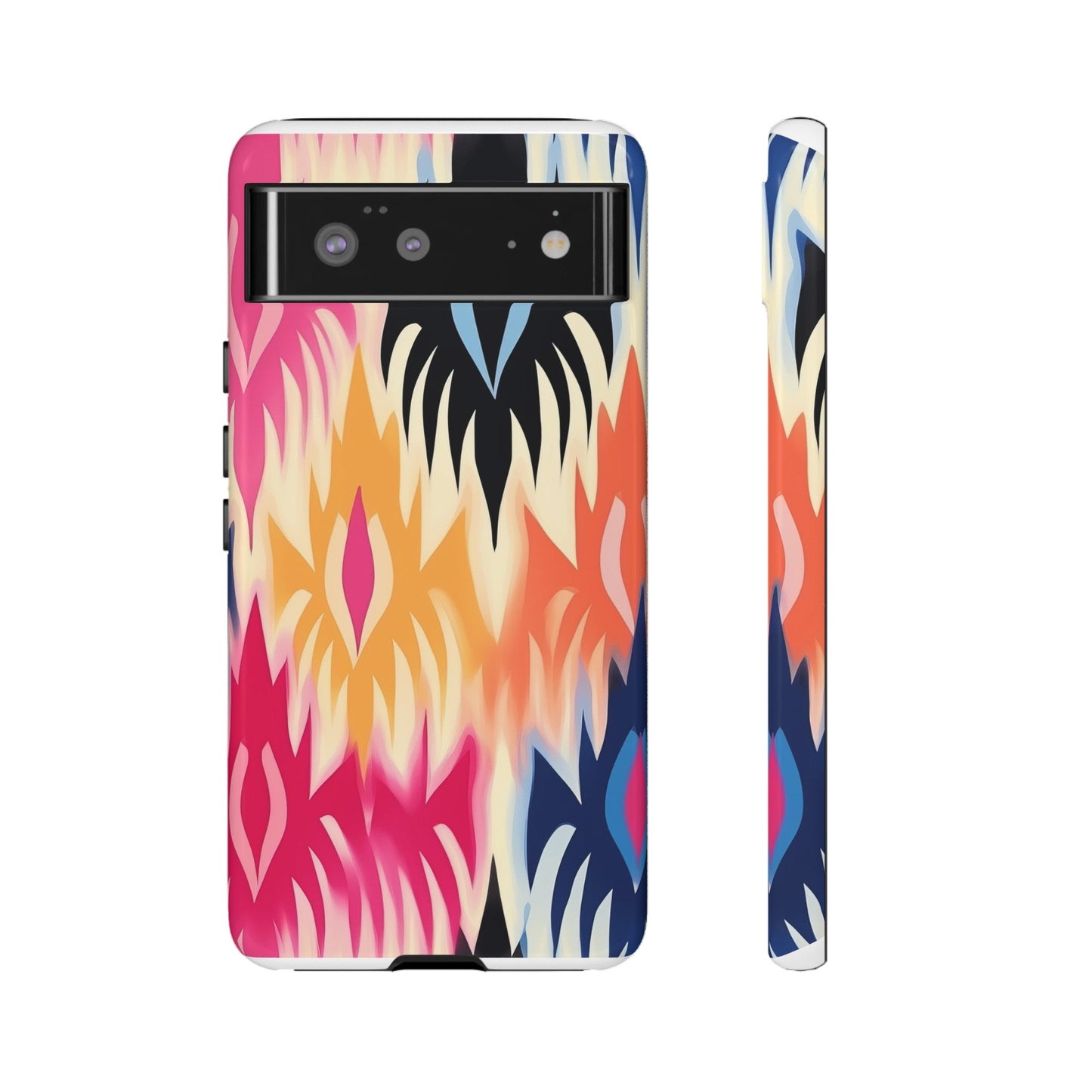 African Print Google Pixel Tough Case Funky African