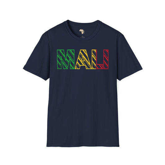 Malian text unisex softstyle tee