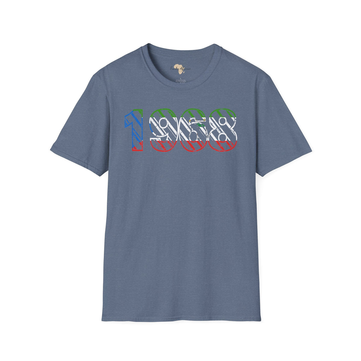 Equatorial Guinea year unisex softstyle tee Funky African