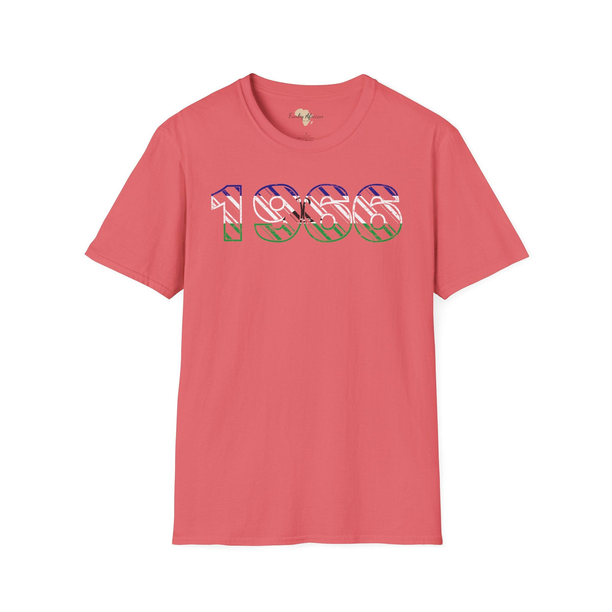 Lesotho year unisex softstyle tee Funky African