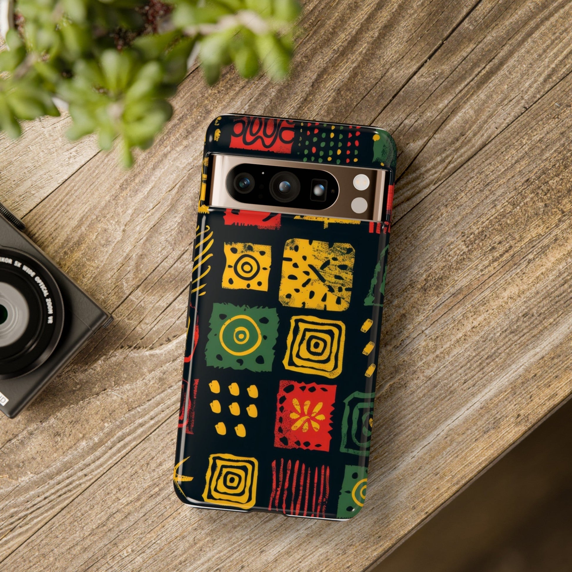 African Print Google Pixel Tough Cases Funky African