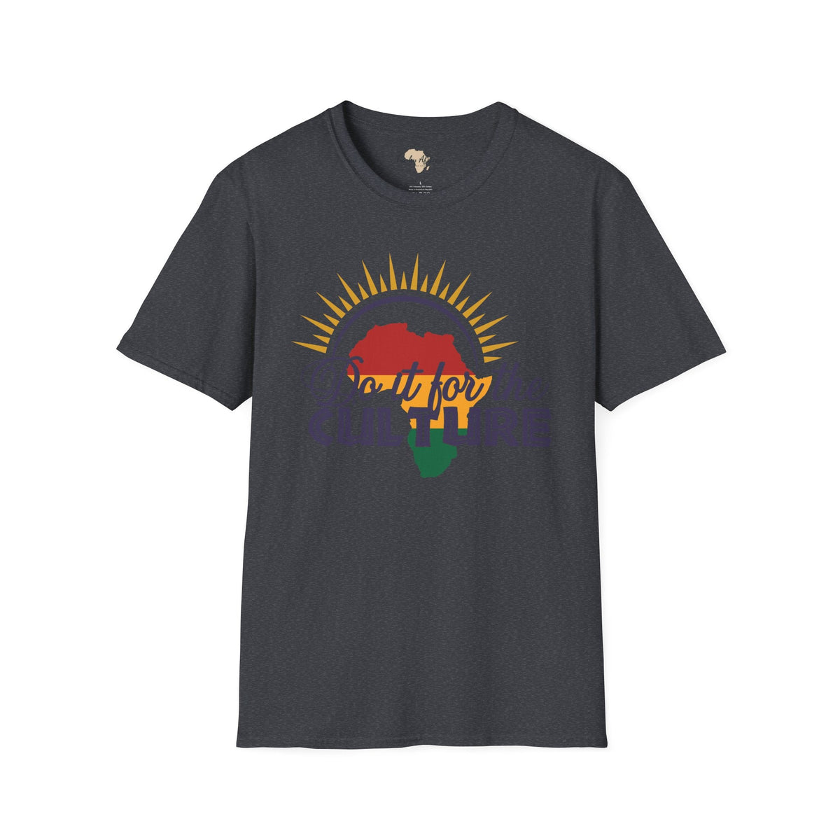 For the culture unisex softstyle tee Funky African