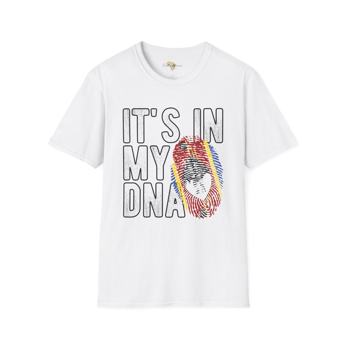 it's in my DNA unisex tee - Eswatini Funky African