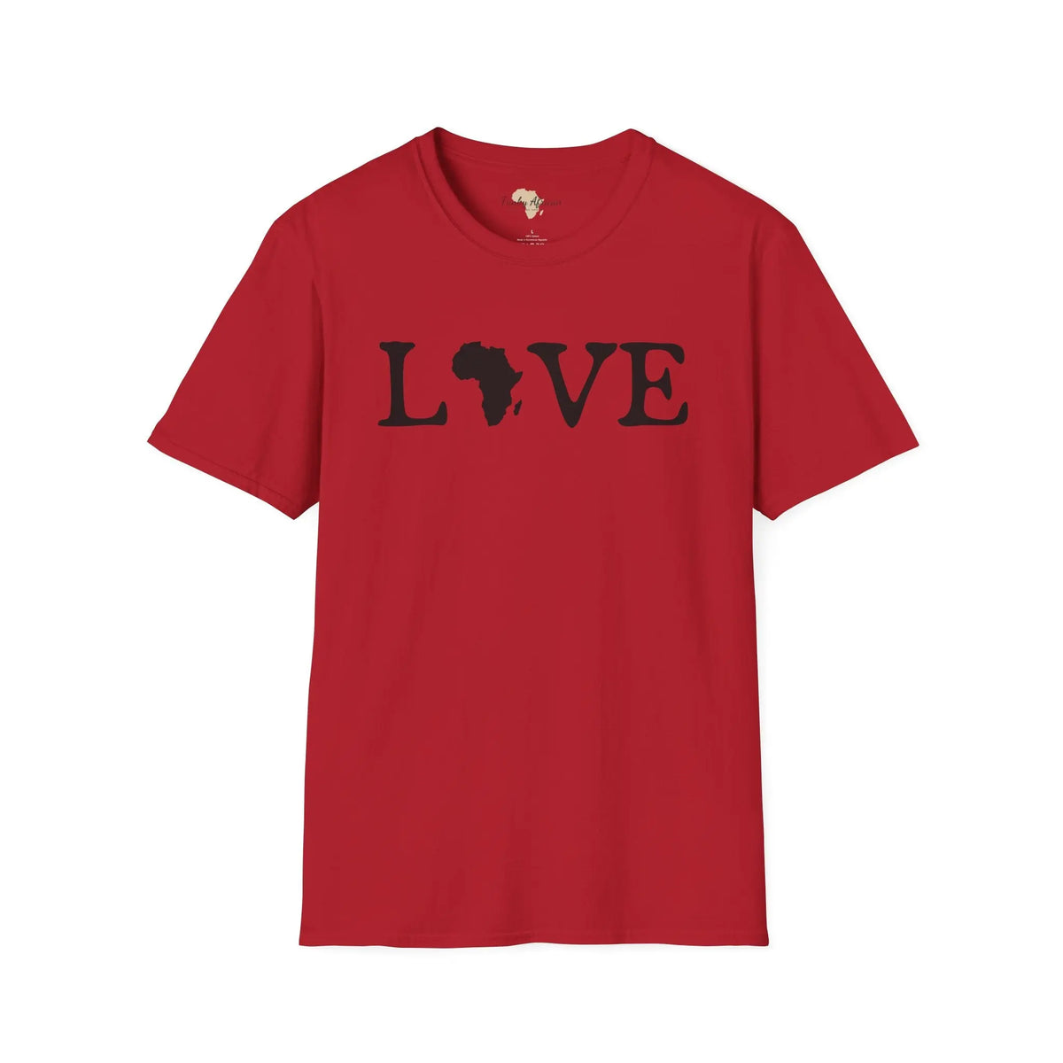 One love unisex softstyle tee Funky African