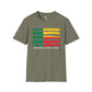Benin strip unisex softstyle tee