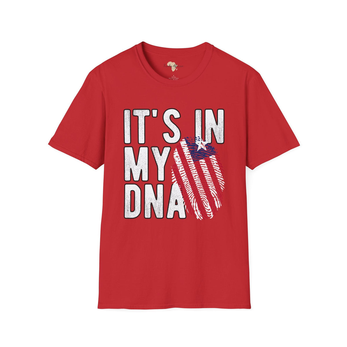 it's in my DNA unisex tee - Liberia Funky African