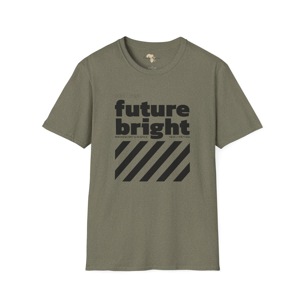 Bright future unisex tee Funky African