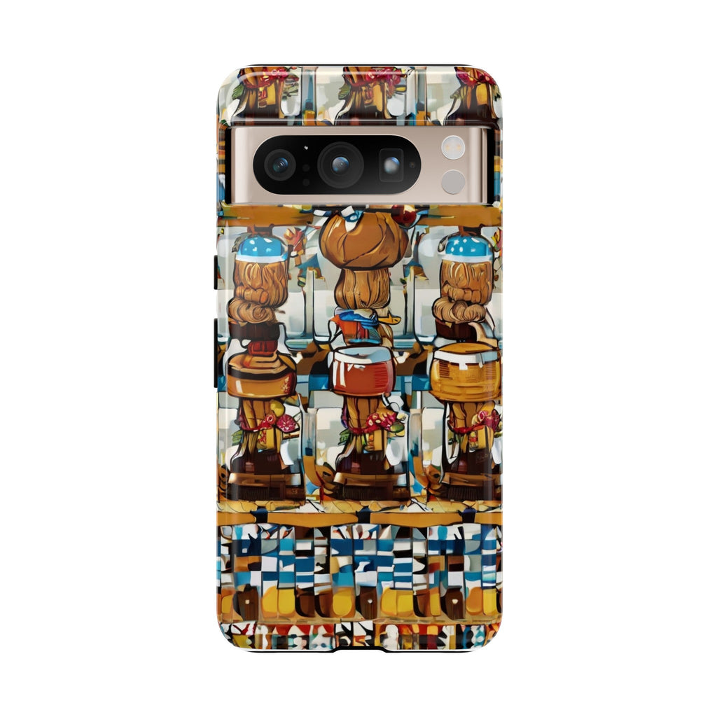 African Print Google Pixel Tough Cases Funky African