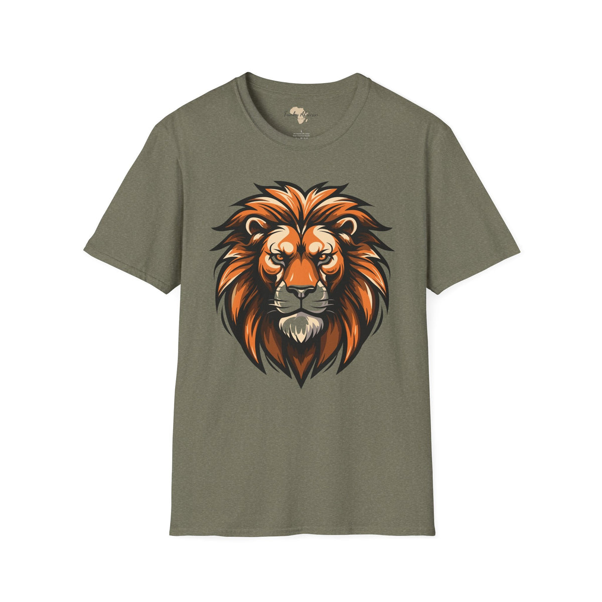 Lion unisex softstyle tee Funky African