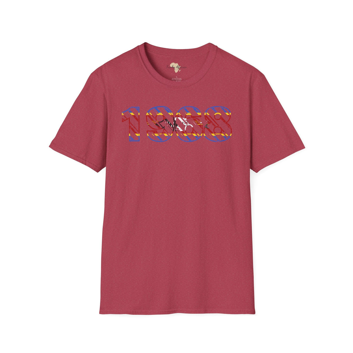 Eswatini year unisex softstyle tee Funky African