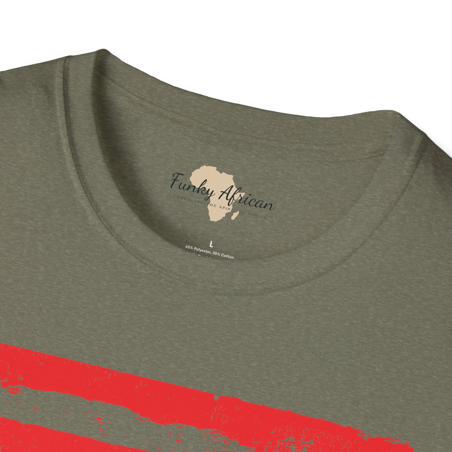 Burkina Faso strip unisex softstyle tee