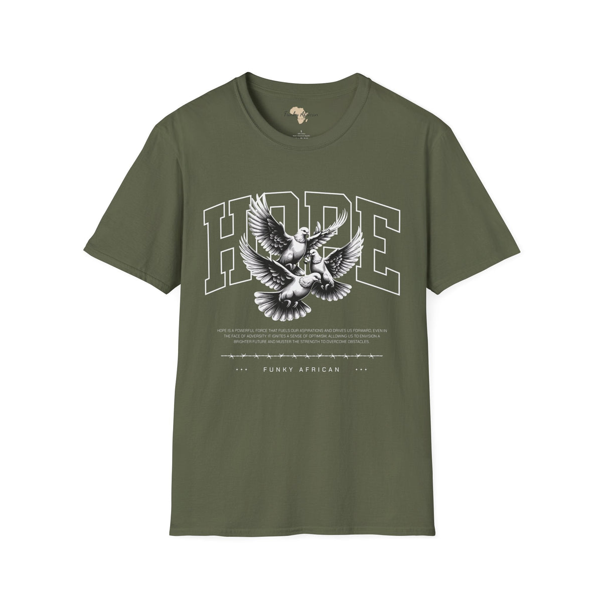 Hope unisex tee Funky African