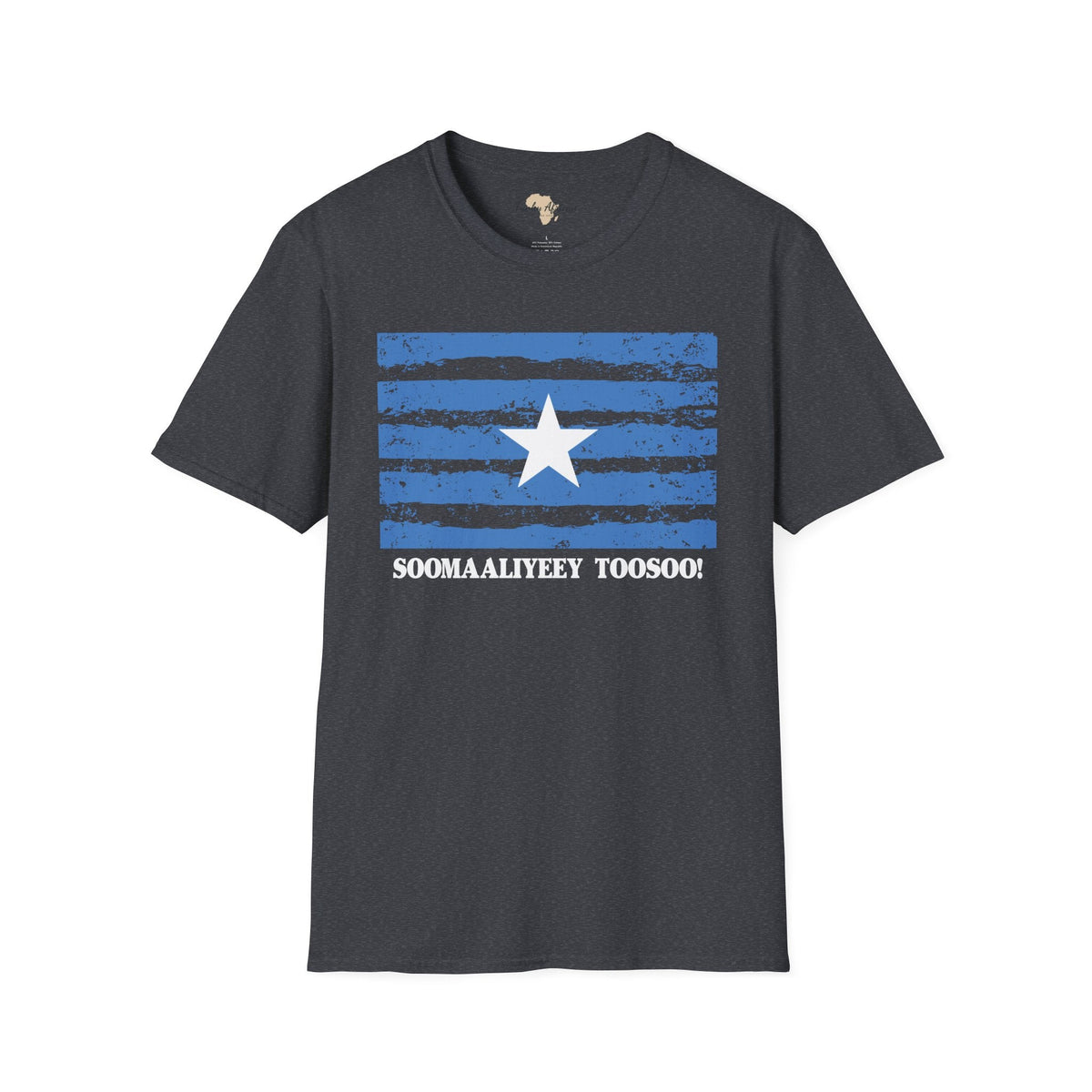 Somalia strip unisex softstyle tee Funky African