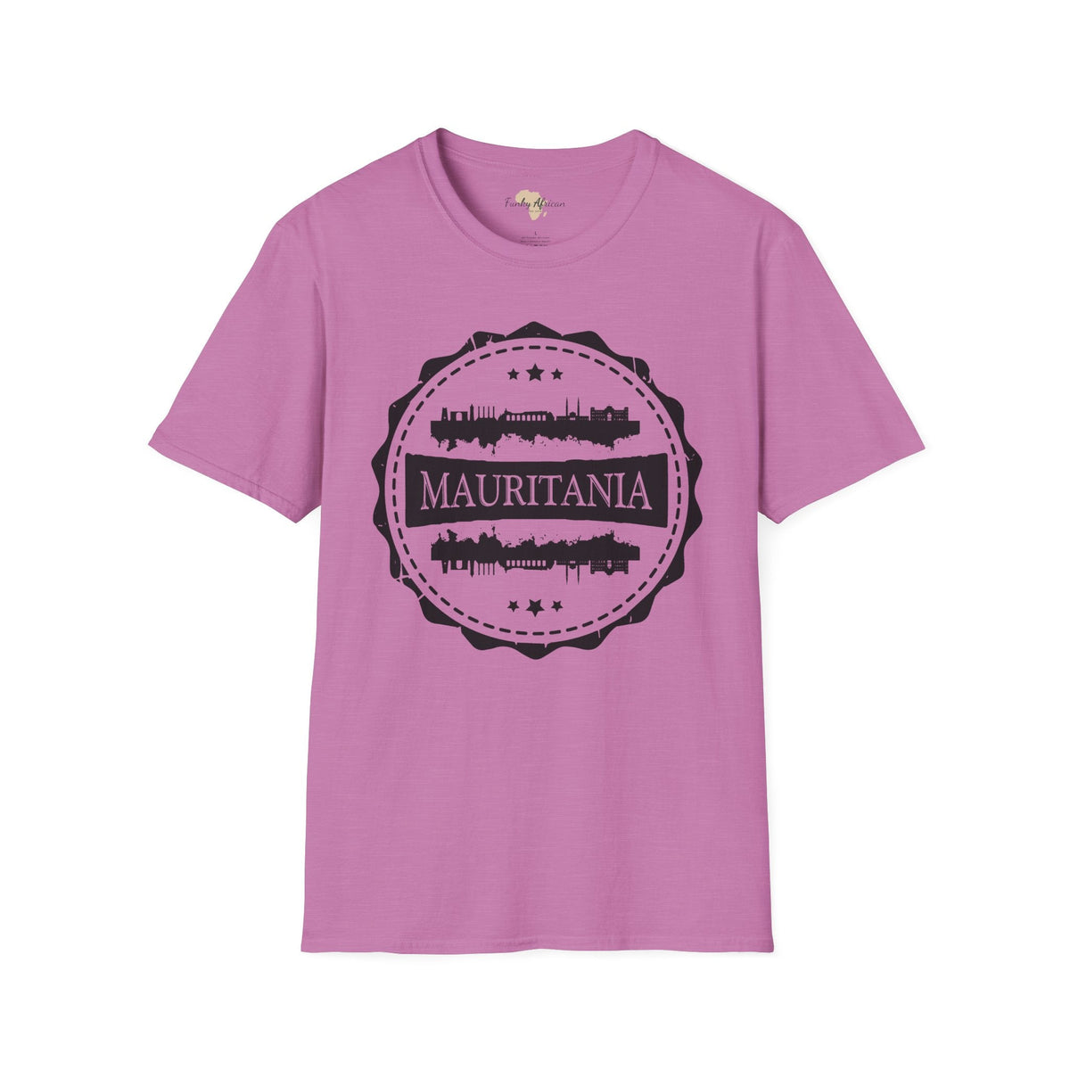 Mauritania Stamp unisex tee Funky African