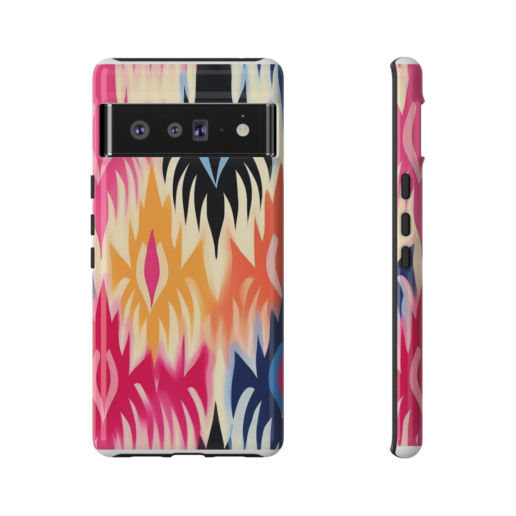 African Print Google Pixel Tough Case Funky African