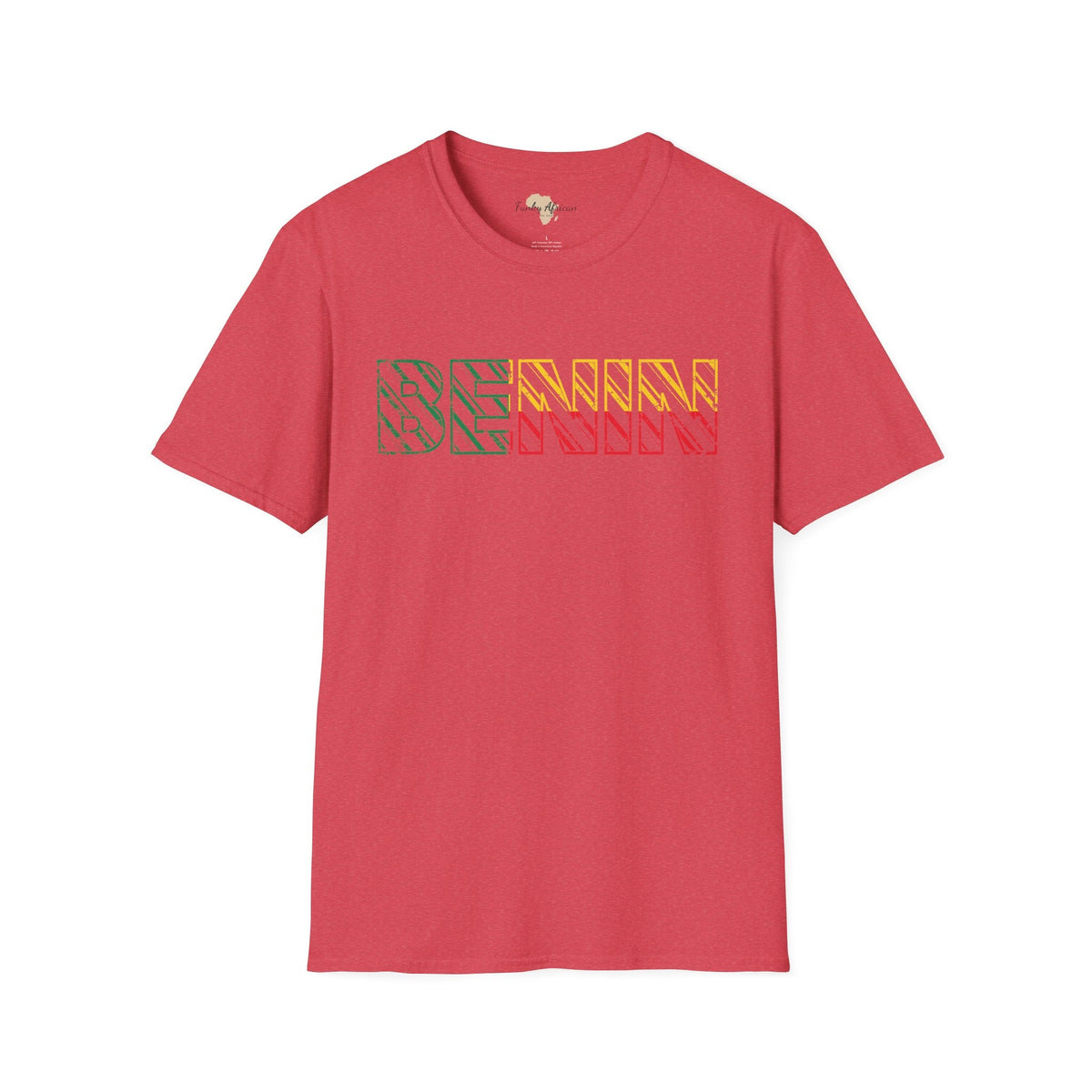 Benin text unisex softstyle tee Funky African