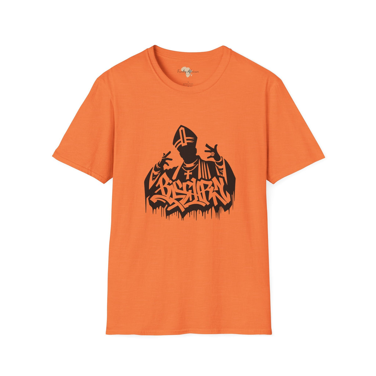 Funky graffiti unisex softstyle tee Funky African