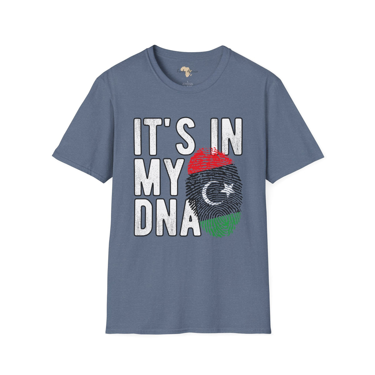 it's in my DNA unisex tee - Libya Funky African
