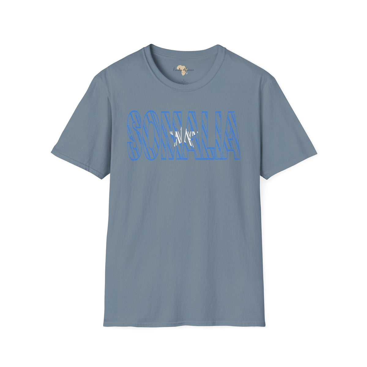 Somalia text unisex softstyle tee Funky African