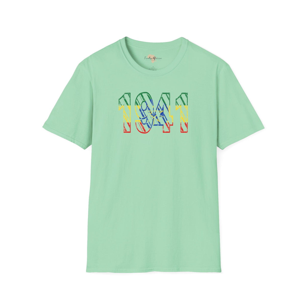 Ethiopia year unisex softstyle tee Funky African
