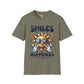 Smiles and happiness unisex softstyle tee