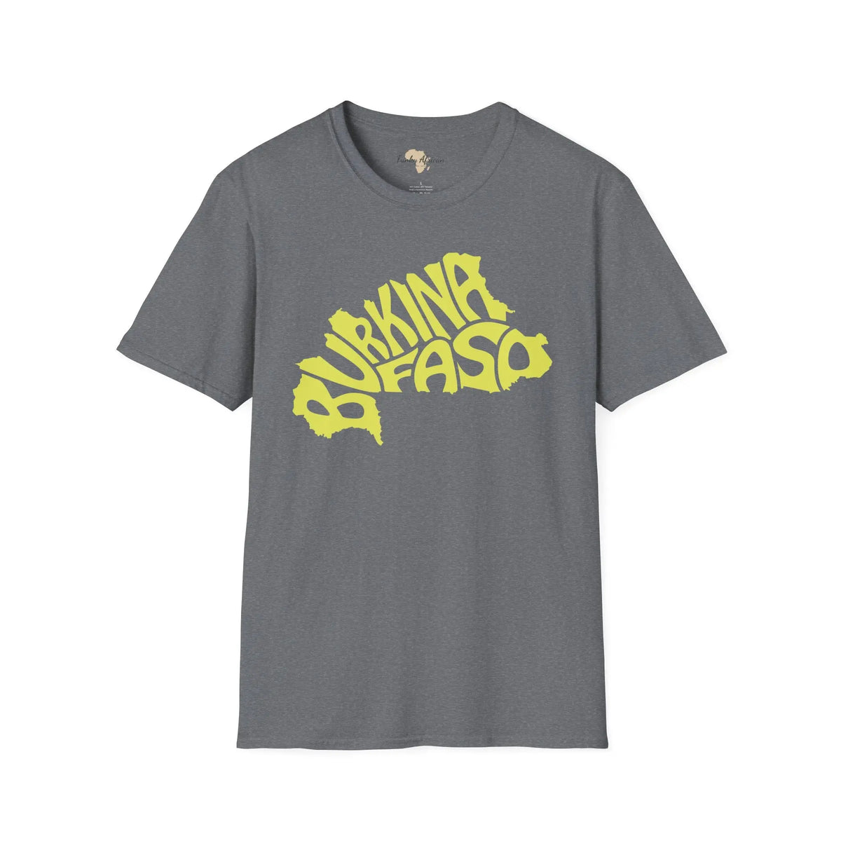Burkina Faso cut unisex softstyle tee Funky African