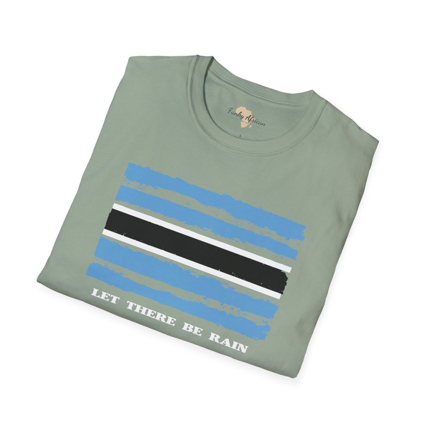 Botswana strip unisex softstyle tee