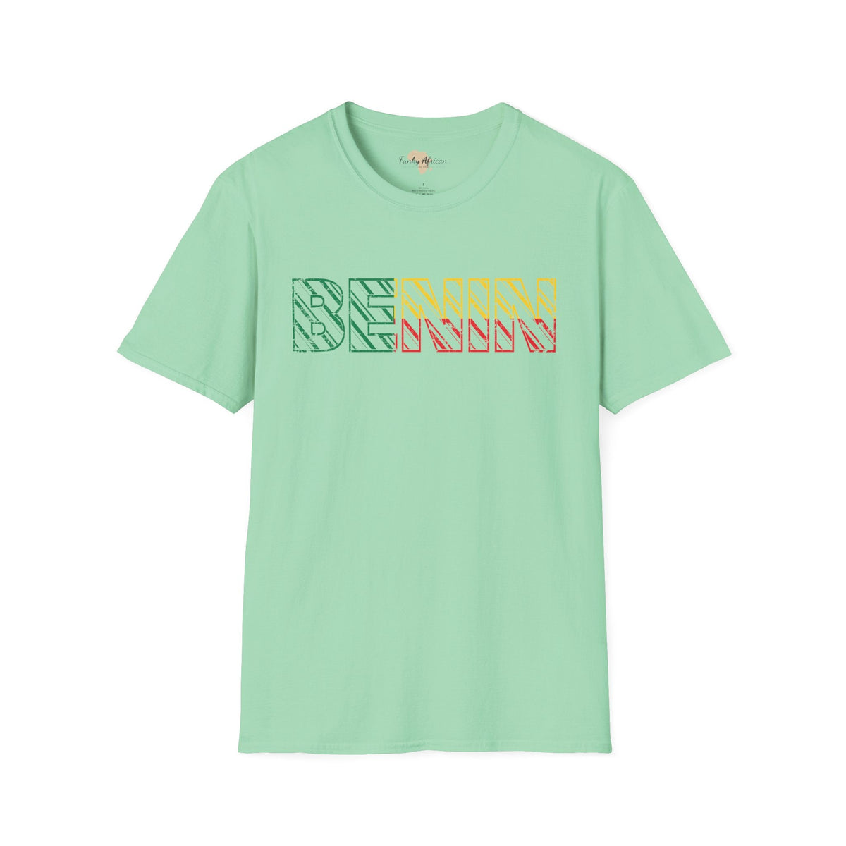 Benin text unisex softstyle tee Funky African